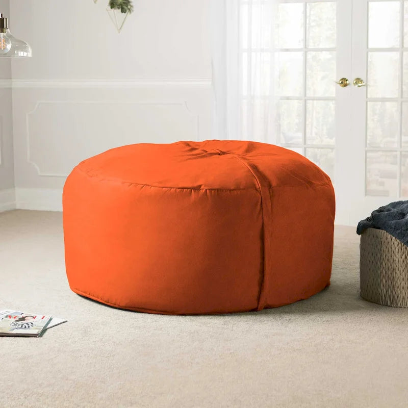 5 ft Giant Bean Bag Chair with Removable Washable Micro-Suede Cover
