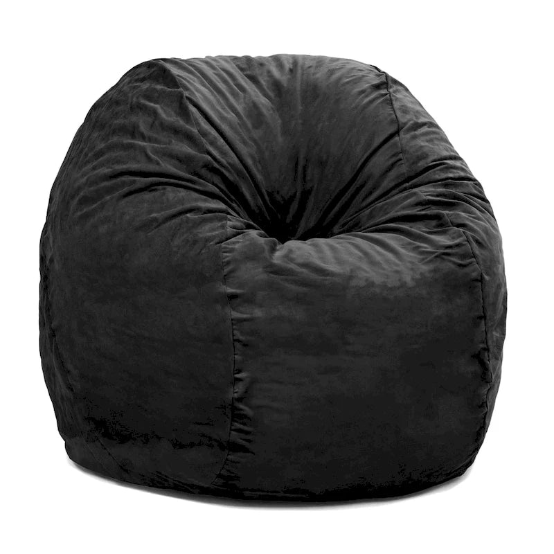 5 ft Giant Bean Bag Chair with Removable Washable Micro-Suede Cover