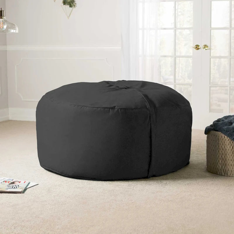 5 ft Giant Bean Bag Chair with Removable Washable Micro-Suede Cover