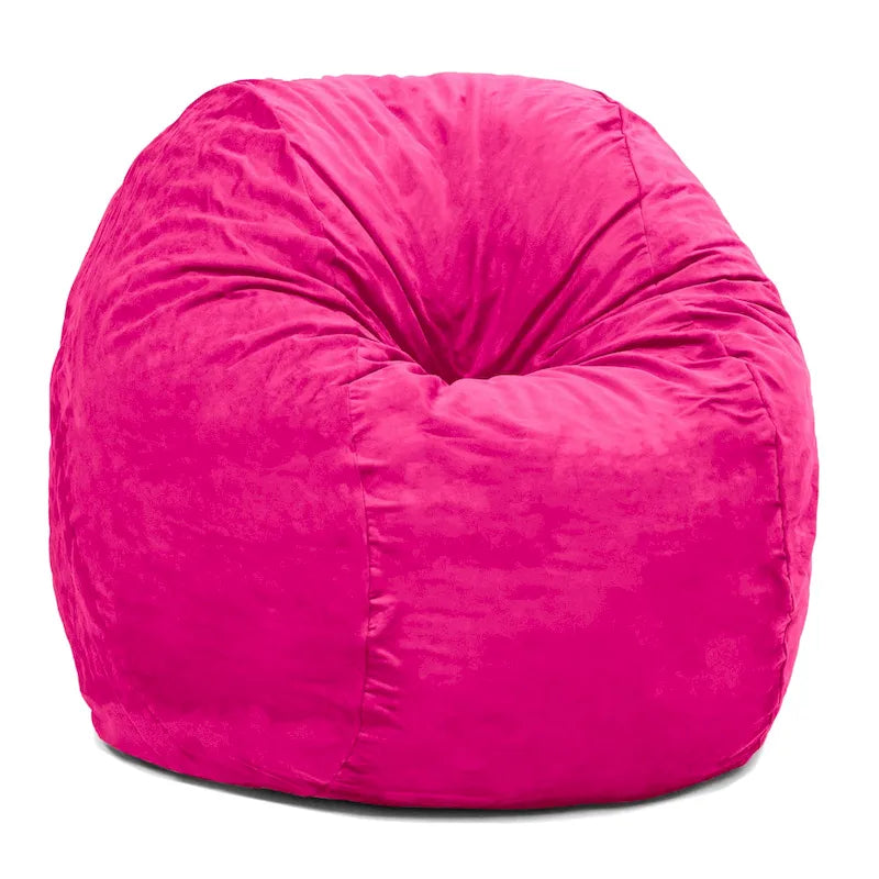 5 ft Giant Bean Bag Chair with Removable Washable Micro-Suede Cover