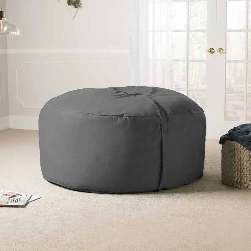 5 ft Giant Bean Bag Chair with Removable Washable Micro-Suede Cover