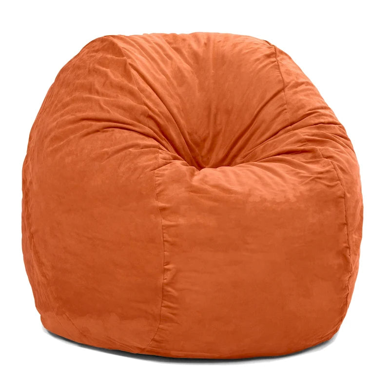 5 ft Giant Bean Bag Chair with Removable Washable Micro-Suede Cover