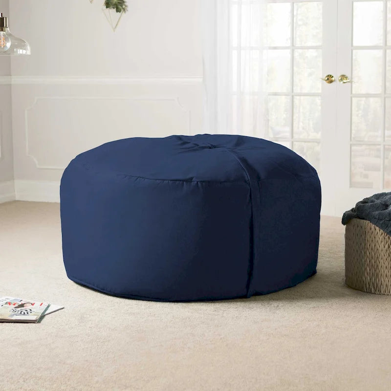 5 ft Giant Bean Bag Chair with Removable Washable Micro-Suede Cover
