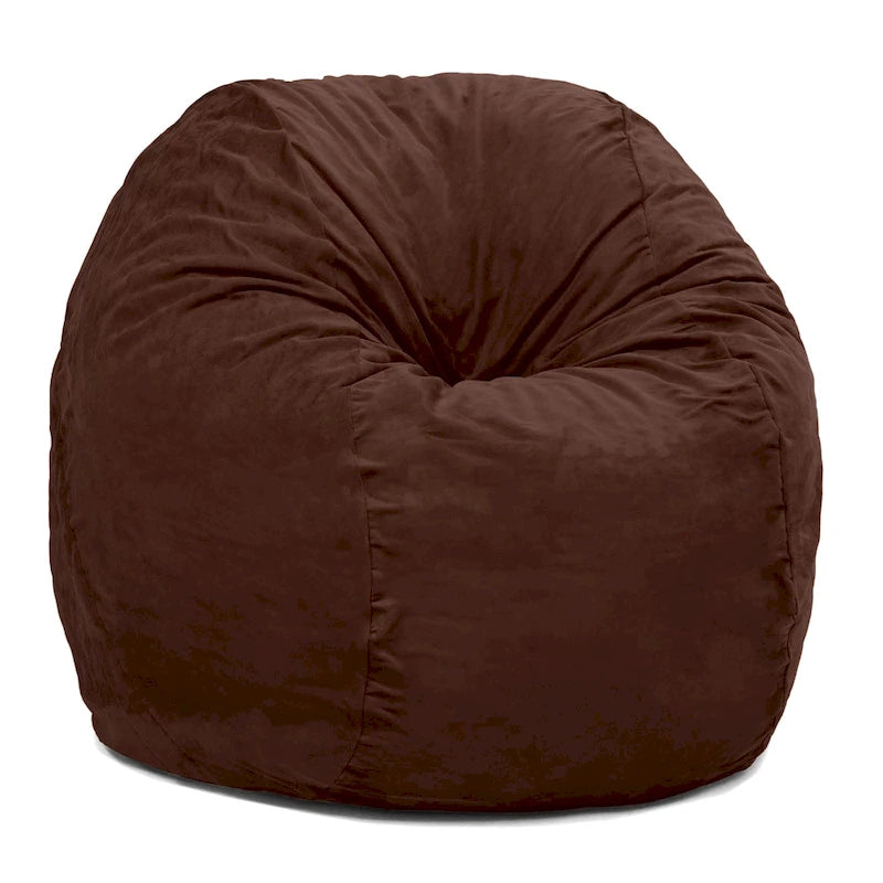 5 ft Giant Bean Bag Chair with Removable Washable Micro-Suede Cover