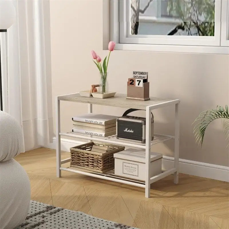 3-Tier Shoe Rack - 11.8D x 23.23W x 16.9H